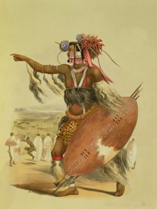Zulu savaşçısı, Utimuni, son Zulu kralı Chaka