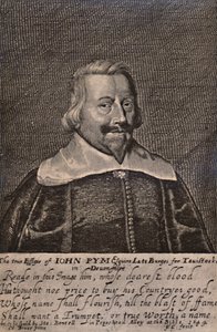 John Pym, İngiliz Parlamenter politikacı, c1644 1894 by George Glover