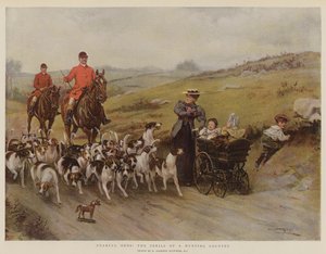 Korkunç ihtimal! Bir Av Ülkesinin Tehlikeleri (chromolitho)