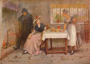 Langham Sketch: Barınak, c1885 by George Goodwin Kilburne