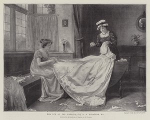 Düğün Arifesi by George Goodwin Kilburne