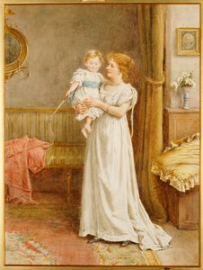 Evin Efendisi by George Goodwin Kilburne