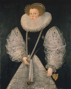 Mary Cornwallis, c.1580-85 (panel üzerine yağ)