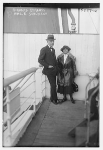 Elisabeth Schumann ve Richard Strauss (s/b fotoğraf)
