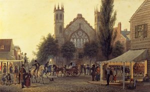 Gece Düşüşü, St. Thomas Kilisesi, New York, 1835 dolayları