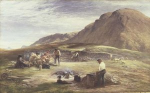 koyun kırkma by George Harvey