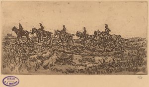 Hussars Binme Tek Sıra by George Hendrik Breitner