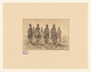 Dörtnala süvari süvarileri by George Hendrik Breitner