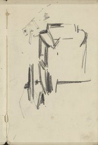 Muhtemelen bir vagonun içinin incelenmesi by George Hendrik Breitner