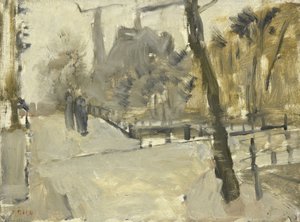 Leidsegracht, Amsterdam by George Hendrik Breitner
