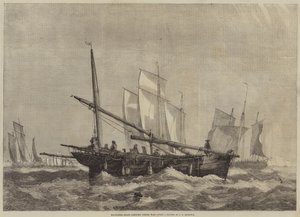 Uskumru-Tekneler yola çıkıyor by George Henry Andrews