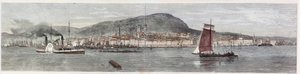 Montreal Şehri, Kanada Doğu Manzarası by George Henry Andrews