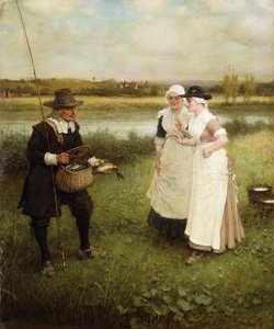 Isaac Walton ve Sütçü Kızlar, 1888