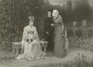 Queen Isabella and her Ladies  by George Henry Boughton