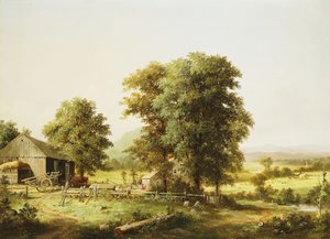 Yaz Çiftliği Sahnesi, 1862