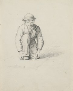 Shakespeares strompur, 1866 (grafít á rjómapappír) i by George Henry Hall