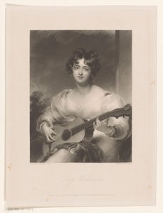 Portret van Elizabeth Black Lady Wallscourt (nesne üzerindeki başlık)