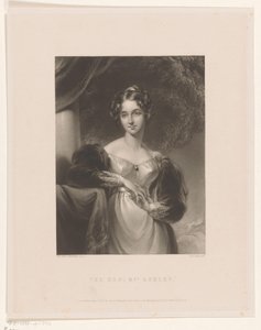 Portret van Maria Anne Ashley Hon. Bayan Ashley (nesnedeki başlık)