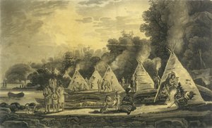Yerleşik Kızılderililerin Kampı, 1807