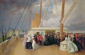Kraliçe Victoria, Kraliyet Yatına Jartiyer Nişanı ile Sultan