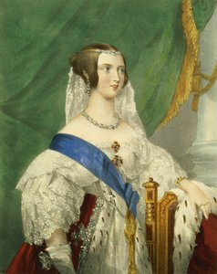 En Merhametli Majesteleri, Kraliçe Victoria (1819-1901), James Henry Lynch tarafından kazınmıştır (fl.1815-68)