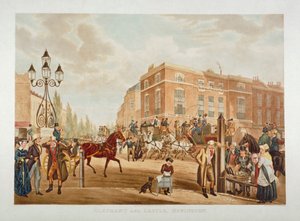 The Elephant and Castle Inn, Newington Butts, Southwark, Londra, 1826