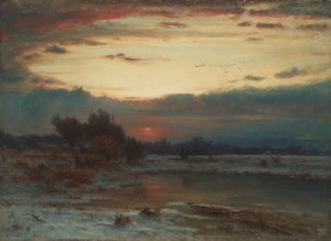 Bir Kış Gökyüzü, 1866.