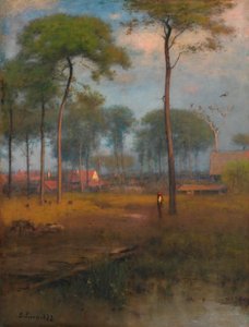 Sabah Erken, Tarpon Springs, 1892. by George Inness