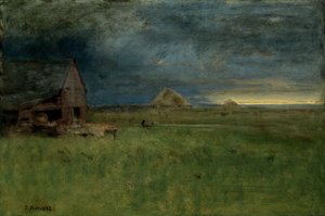 Yalnız Çiftlik, Nantucket by George Inness