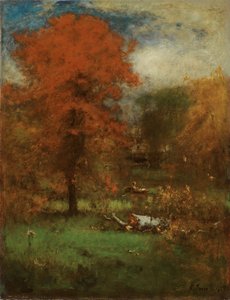 Değirmen Göleti, 1889. by George Inness