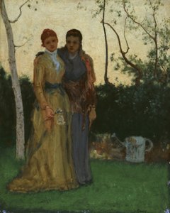 Kızkardeşler, 1882. by George Inness