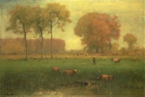 Hint Yazı, 1891 by George Jnr. Inness