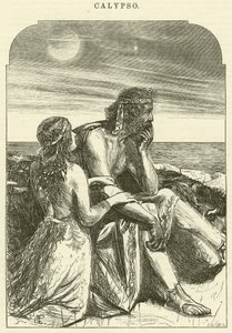Kalipso (gravür) by George John Pinwell