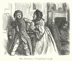Fethetmek için Duruyor için İllüstrasyon (gravür) by George John Pinwell