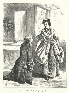 Fethetmek için Duruyor için İllüstrasyon (gravür) by George John Pinwell