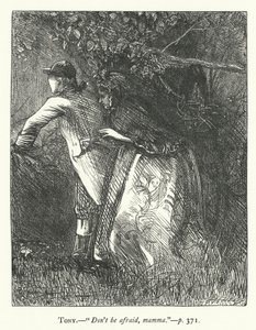 Fethetmek için Duruyor için İllüstrasyon (gravür) by George John Pinwell