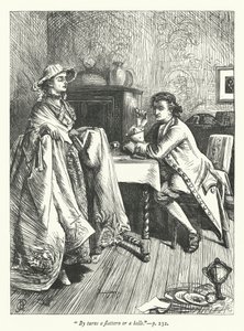 Çift Dönüşüm için İllüstrasyon (gravür) by George John Pinwell