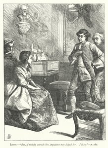 İyi huylu bir adam için illüstrasyon (gravür) by George John Pinwell