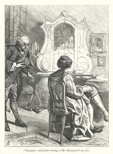 İyi huylu bir adam için illüstrasyon (gravür) by George John Pinwell