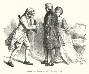 İyi huylu bir adam için illüstrasyon (gravür) by George John Pinwell