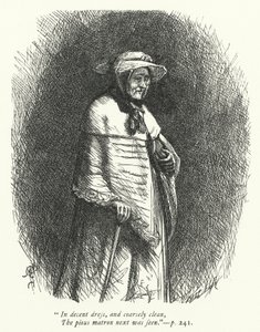 Threnodia Augustalis için çizim (gravür) by George John Pinwell