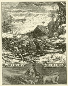 Proserpin (gravür) by George John Pinwell