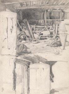 "Kaz" Çalışması, 1867: Bir Ahırın İçi