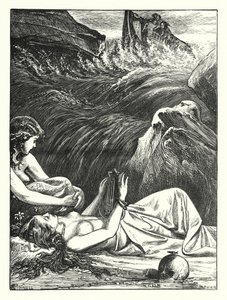 Sirenlerin Sonu (gravür) by George John Pinwell