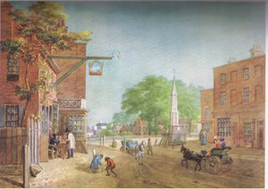 1822 yılında Tottenham Köyü