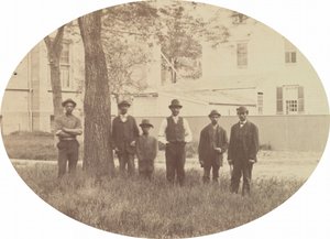 Grup Portresi [verso], c. 1862-1864. by George K Warren