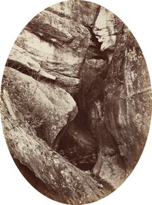 Williams College yakınlarındaki Şelale, c. 1870.