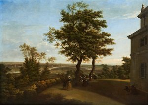 Westcombe Evi, Terastan Görünüm, Uzaktan Londra