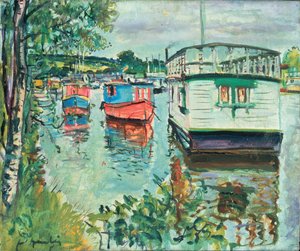 Ev Tekneleri, Loch Lomond by George Leslie Hunter