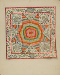 Aplike ve Patchwork Örtü